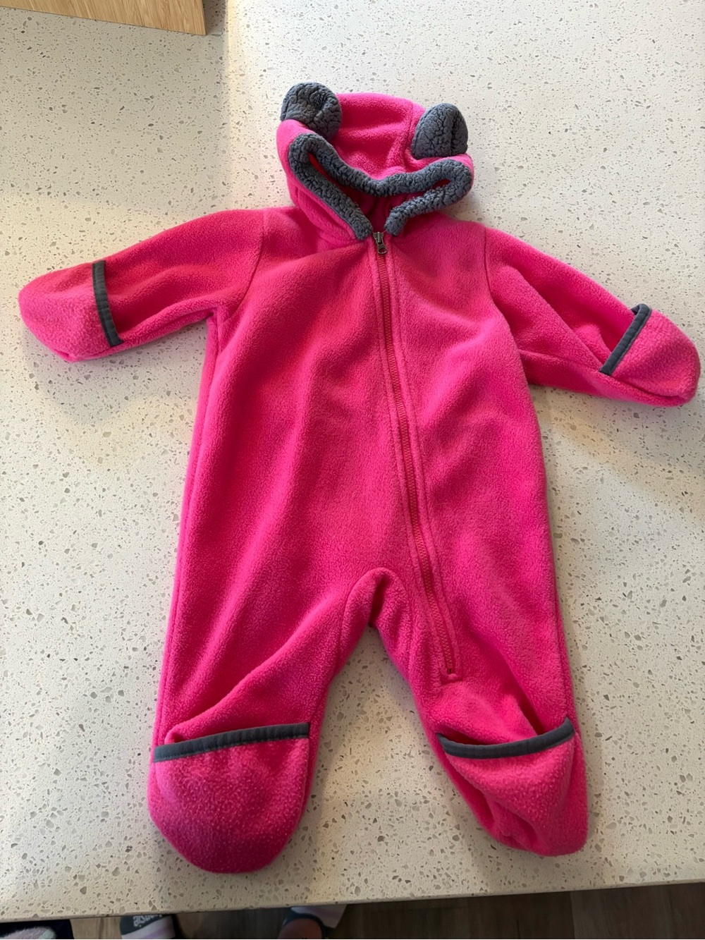 Columbia 3-6 Month Fleece Bunting Snowsuit
